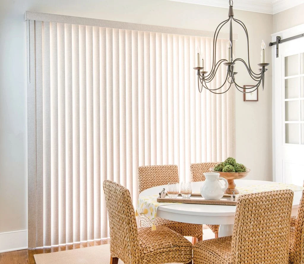 vertical and horizontal blinds