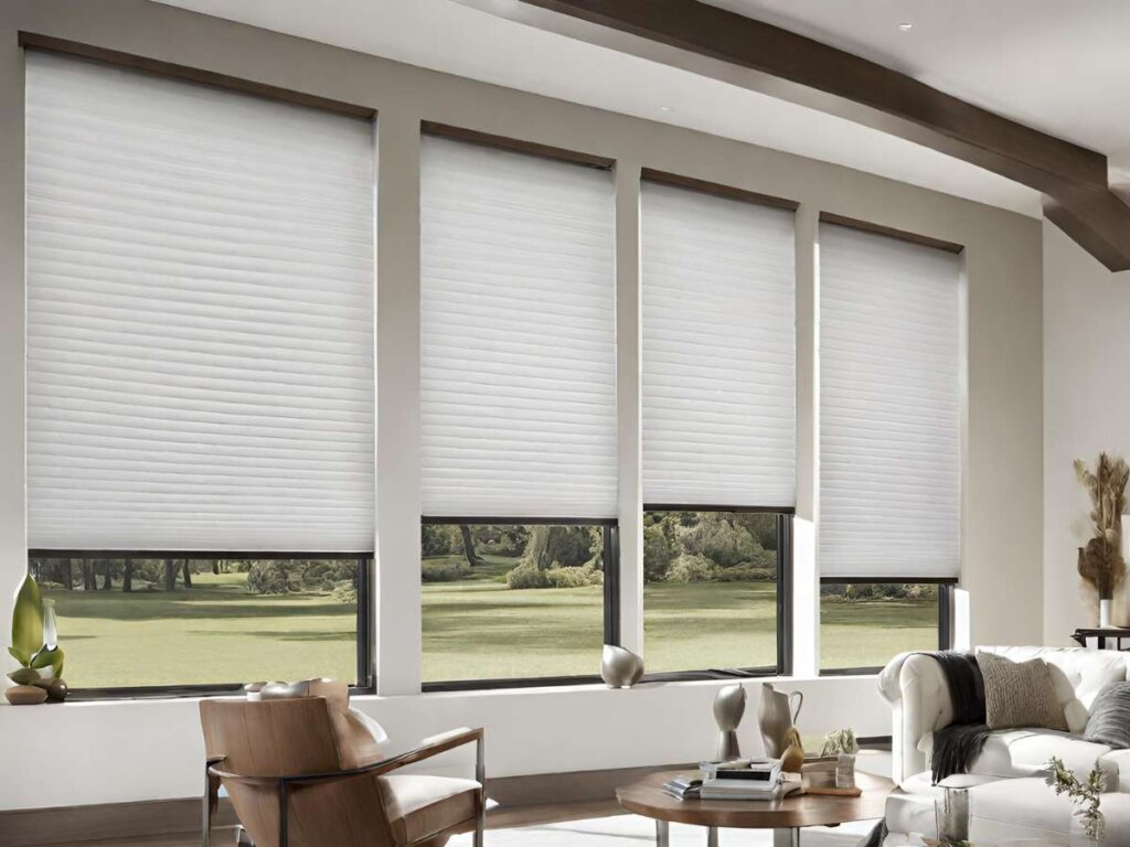 motorized shades for large windows