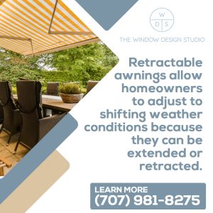 Retractable awnings